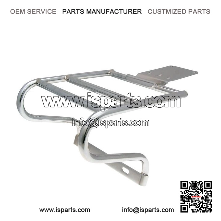 Chrome Rear Luggage Rack / Top Box Carrier for Vespa PX80, PX125, PX150 & PX200.