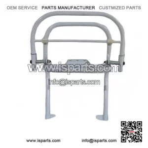 White Rear Carrier Rack for Piaggio Vespa PX.