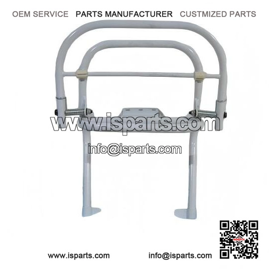 White Rear Carrier Rack for Piaggio Vespa PX.