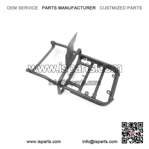 Black Rear Rack / Folding Carrier to fit VESPA PX, LML, STAR & STELLA.