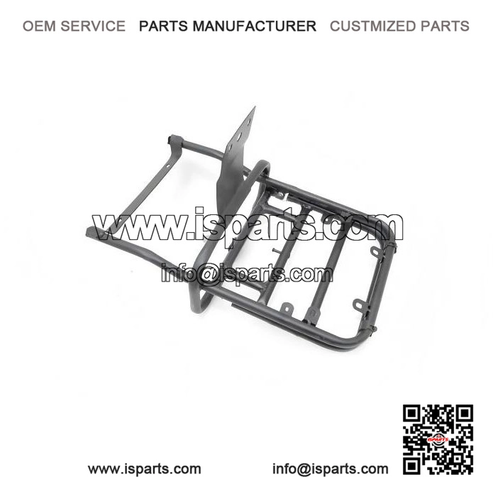 Black Rear Rack / Folding Carrier to fit VESPA PX, LML, STAR & STELLA.