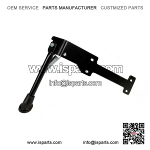 BLACK SIDE STAND WITH SPRING ?C For Vespa PX 125/150/200, LML 2T Star Deluxe