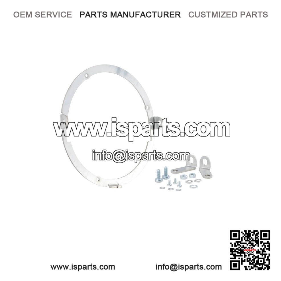 LED ROUND HEADLAMP ?143mm ?C For Vespa PX80?200, PE, Lusso, 1998