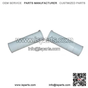 White Handlebar Throttle Grip ?C Pair ?C for Honda Z50 PC50 ?C #53165-063 / #53166-063