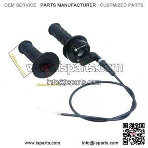 Throttle Cable & Handlebar Grip Casting for Honda CRF70F 2004?C2012 (7/8" Bar)