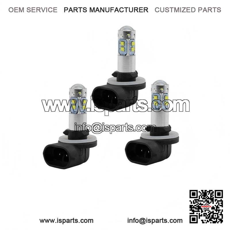 For Polaris Sportsman HEADLIGHT 500 550 570 600 700 800 850 XP, 3x LED Bulbs
