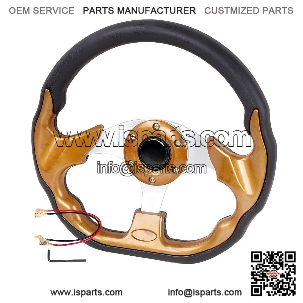12.5IN Golf Cart Steering Wheel for EZGO, Club Car, Yamaha Cart Parts Accessories