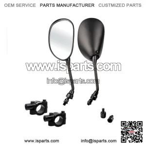Handlebar Rearview Mirrors 7/8" for Honda TRX 90 450R 700 ATVs ?C Pair