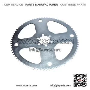 #35 3/8" Pitch 75T 6 holes Sprocket Chain Wheel Drive for Scooter Go-Kart eBike