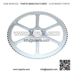 75 Tooth 35 Pitch Steel Mini Bike Sprocket