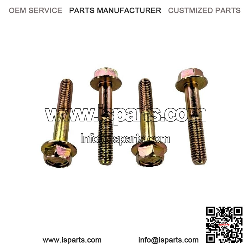 Hex Flange Screw M6 x 35 (Pack of 4) 207663544 Can-Am/Ski-Doo OEM