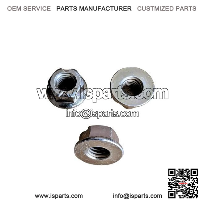 Hex Flange Nut M8 233081436 Ski-Doo/Sea-Doo (Pack of 3)