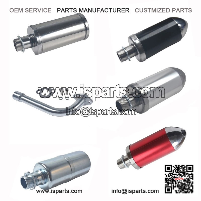 Exhaust Pipe with Muffler New For Honda GX160 GX200 Predator 212cc 196cc CT200U