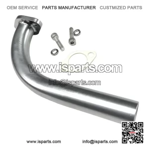 Exhaust Pipe Header For: Monster moto 80cc, Lifan 3HP, Temu 99cc mini bike