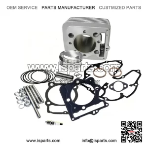 For 400EX 400X ?C 87mm Big Bore Kit +2 Cylinder Piston 416cc Top End Rebuild Parts Kit.