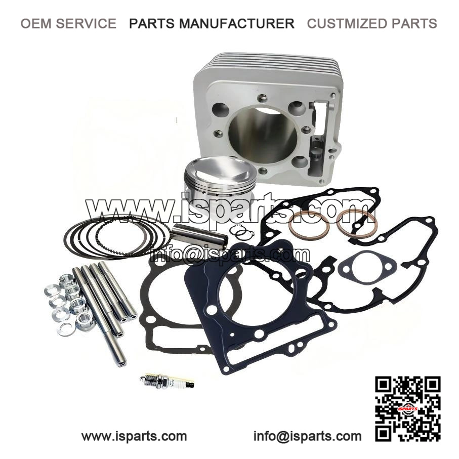 For 400EX 400X ?C 87mm Big Bore Kit +2 Cylinder Piston 416cc Top End Rebuild Parts Kit.