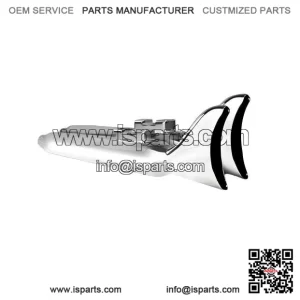 Fishtail Slip-On Muffler ?C 33" Chrome ?C for Harley Touring Bagger ?C Fits 1995?C2016
