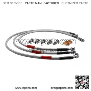 Rear Braided Brake Line for Yamaha V-Max 1200 1985?C2003
