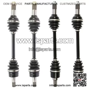 Fits Yamaha Grizzly 550 2009-2014, Front & Rear & Left & Right, 4 CV Axles