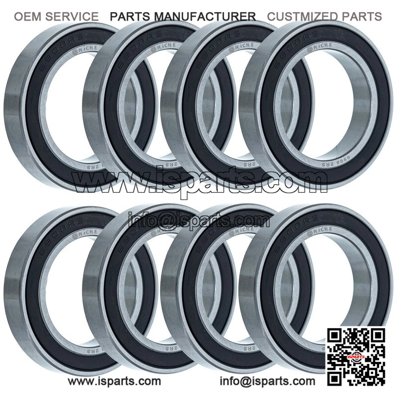 Wheel Bearing 40x62x12 8 Pack for Can-Am DS 450 X XC MX Yamaha YFZ450