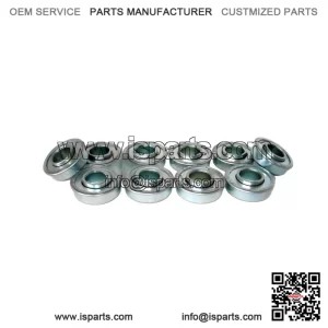 Wheel Bearings 10-Pack, 1-3/8" OD x 5/8" ID for Lawn Mowers & Garden Wagons