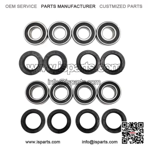 For Odes 800 Dominator Raider 4, Four Wheel Axle Hub Bearing Seal Kit Parts
