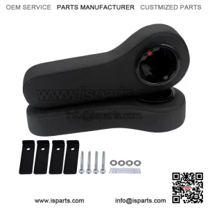 Rear Seat Arm Rest Cushion Cup Holder for EZGO/Club Car/Yamaha Golf Cart